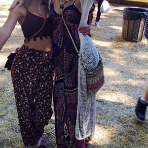 Band of Gypsies Patterned maxi dress